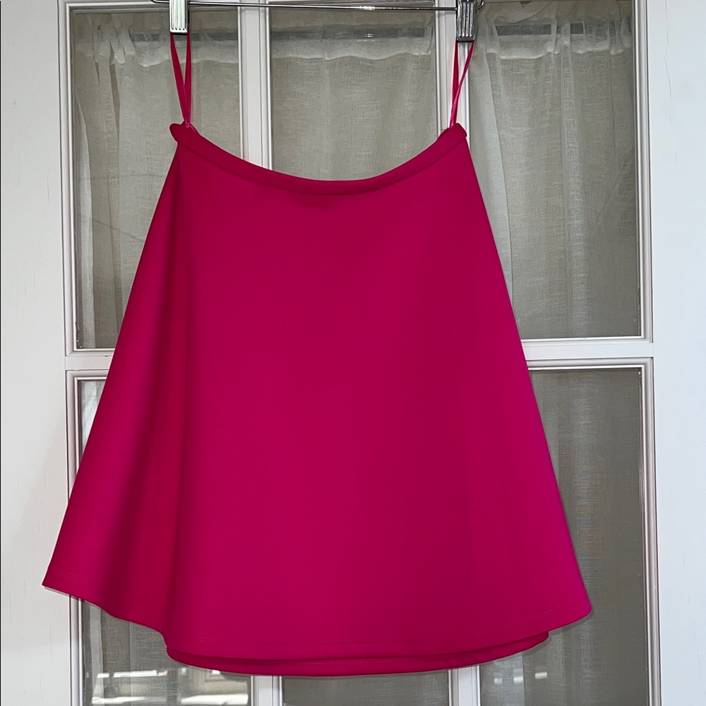 Ted Baker Neon Pink Scuba Skater Skirt